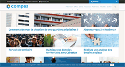Desktop Screenshot of lecompas.fr