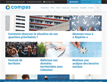 Tablet Screenshot of lecompas.fr